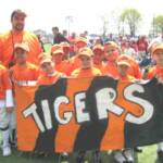 Pee Wee Orange Tigers